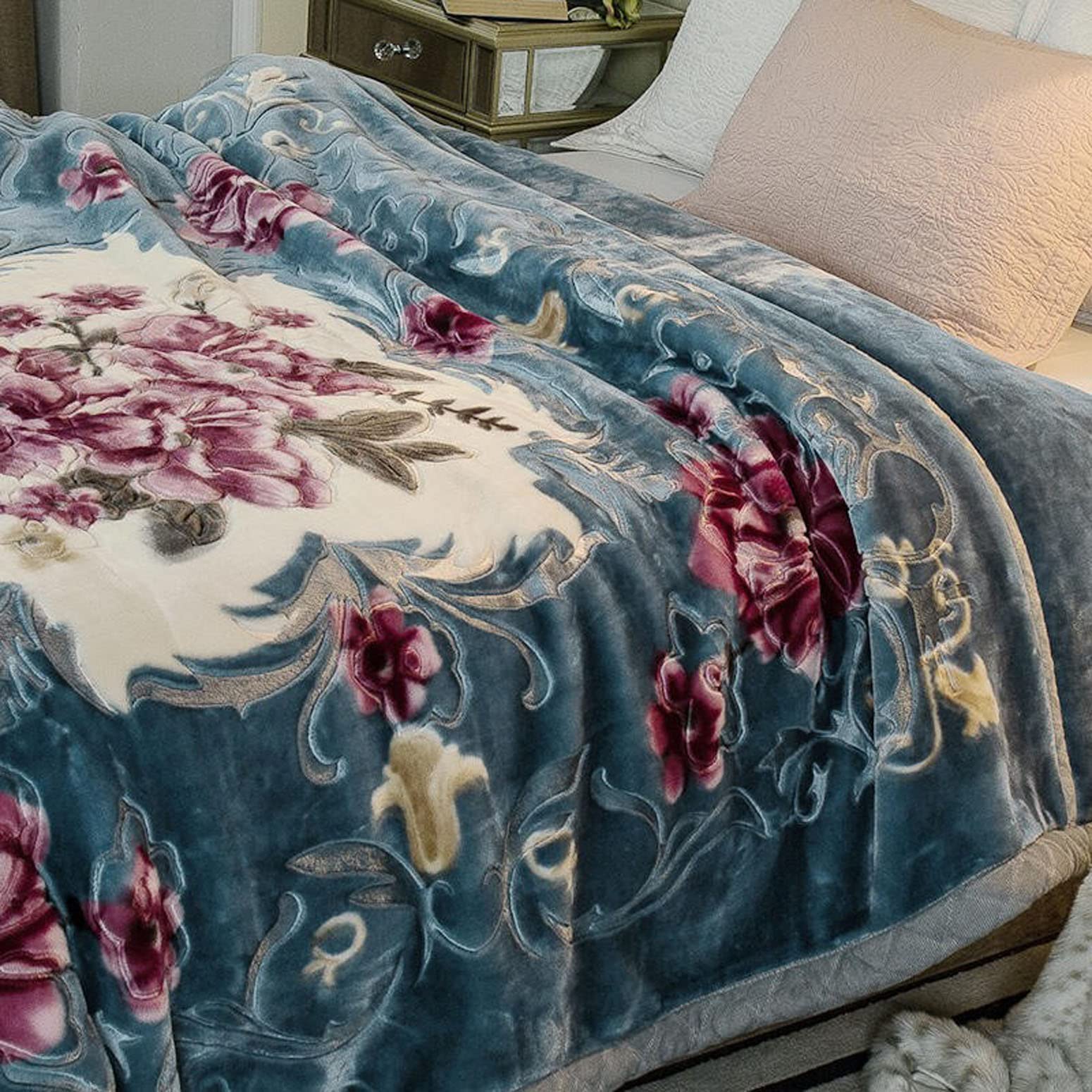 Premium Korean Fleece Blanket Twin Size 71