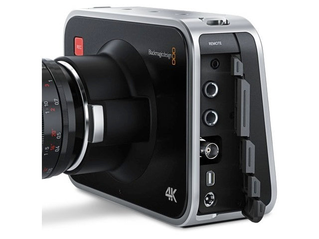 Blackmagic Design Production Camera 4K EF Mount - Professional 4K Digital Cinema Camera for Filmmaking, Video Production & Live Streaming