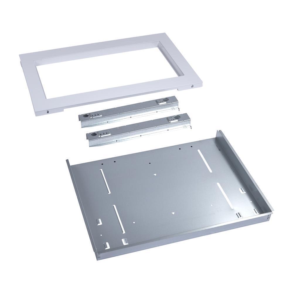 Amana MK2227AW 27-Inch Stainless Steel Trim Kit for Countertop Microwaves - Perfect for Kitchen Remodeling & Built-In Microwave Installation