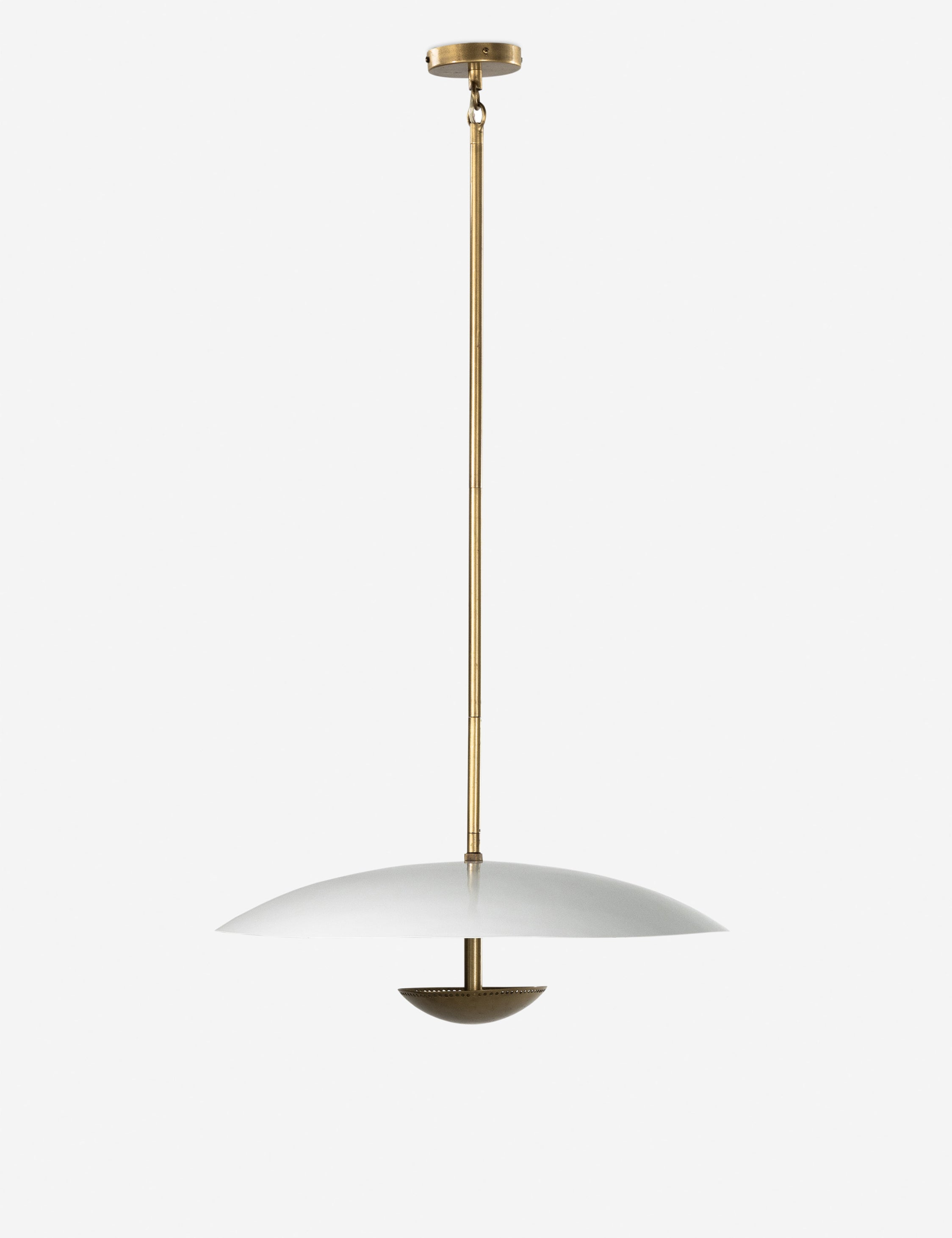 Amna Modern Pendant Light - Sleek Hanging Fixture for Kitchen Island, Dining Room & Bedroom - Adjustable Height & Dimmable LED Lighting