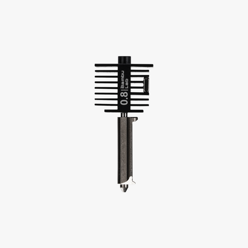Bambu Lab A1 Series Hotend with Hardened Stainless Steel Nozzle - High Precision 3D Printer Extruder for PLA, ABS, PETG Filaments - Perfect for DIY Printing, Prototyping & Maker Projects (Various Sizes Available)