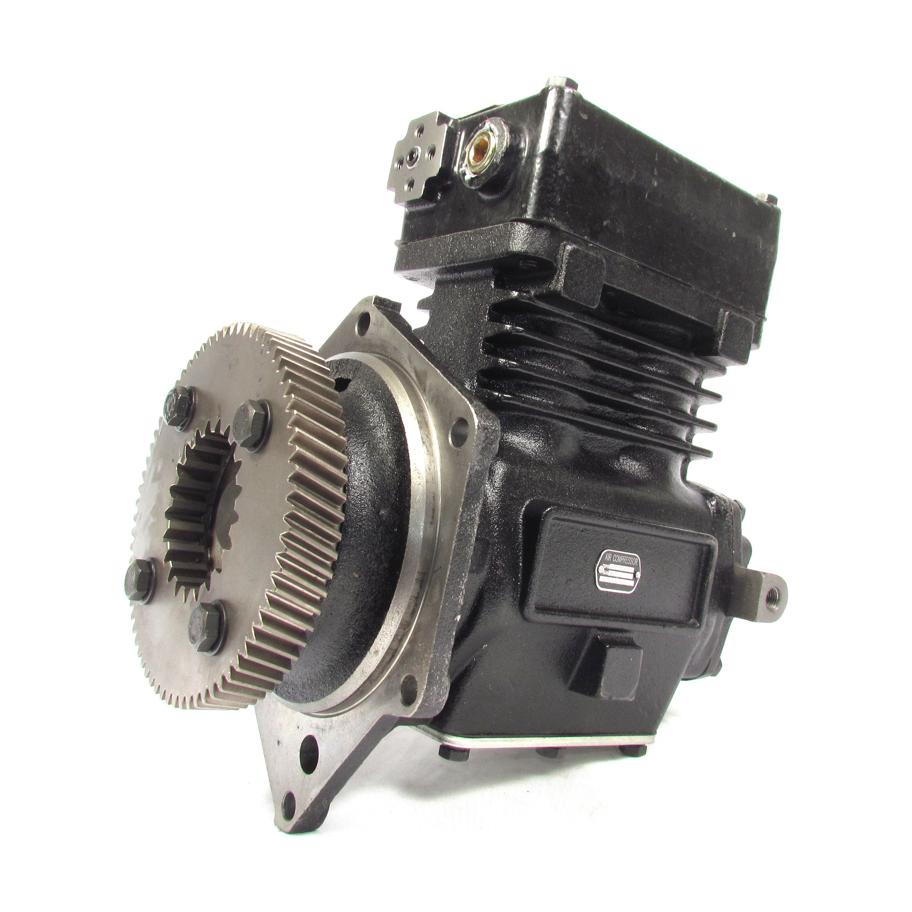 Detroit Tu Flo 550 Air Brake Compressor - Replacement for 109429 & F224888 | Heavy Duty Truck & Trailer Brake System Repair
