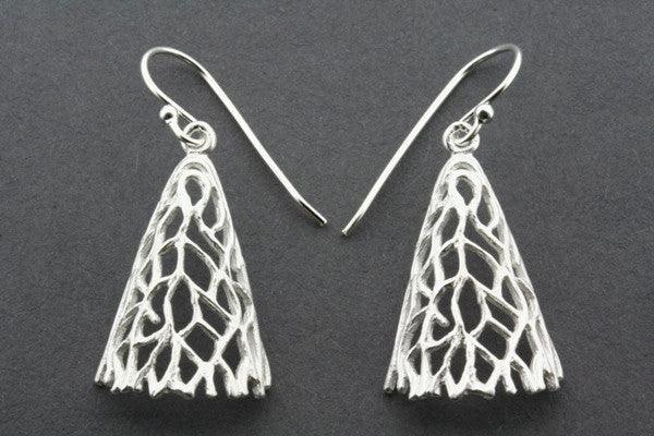 Elegant Curved Lace Earrings for Women - Boho Chic Dangle Jewelry - Perfect for Weddings, Parties & Everyday Wear