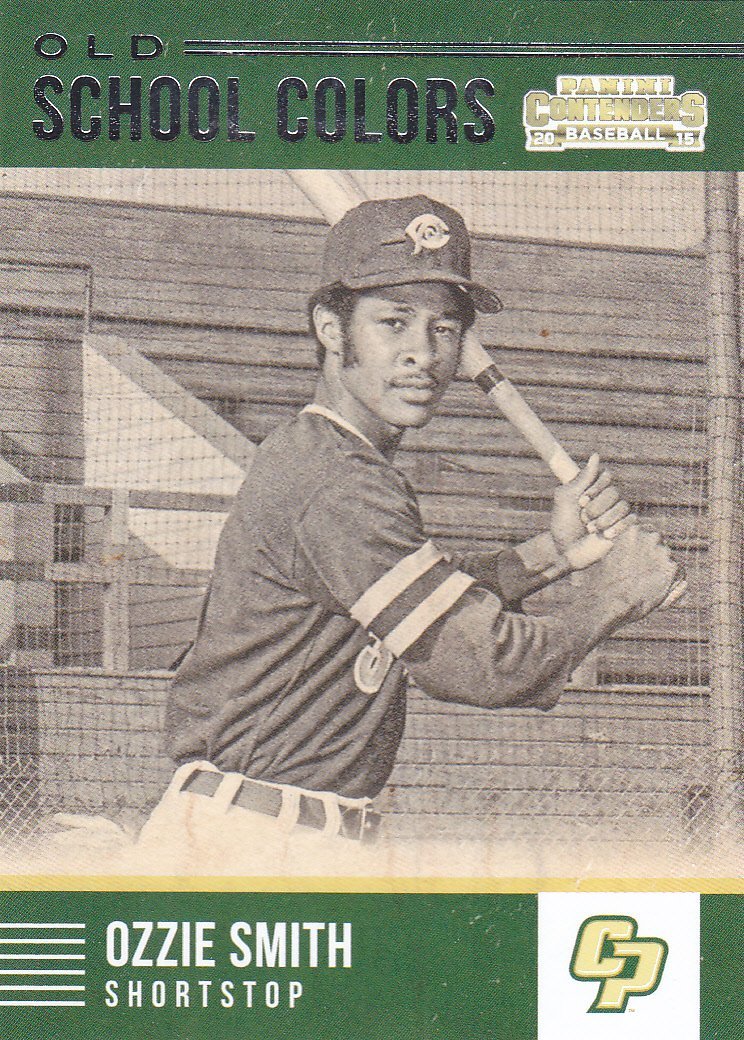 2015 Panini Contenders Ozzie Smith Rookie Card - Baseball Collectibles for Fans