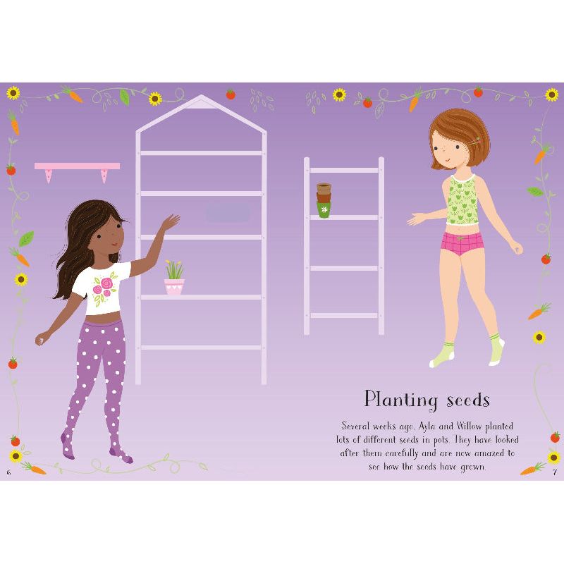 Little Sticker Dolly Dressing Easter Sticker Book - Fun Easter Activity for Kids, Girls Dress Up Stickers, Creative Play for Parties & Holiday Celebrations