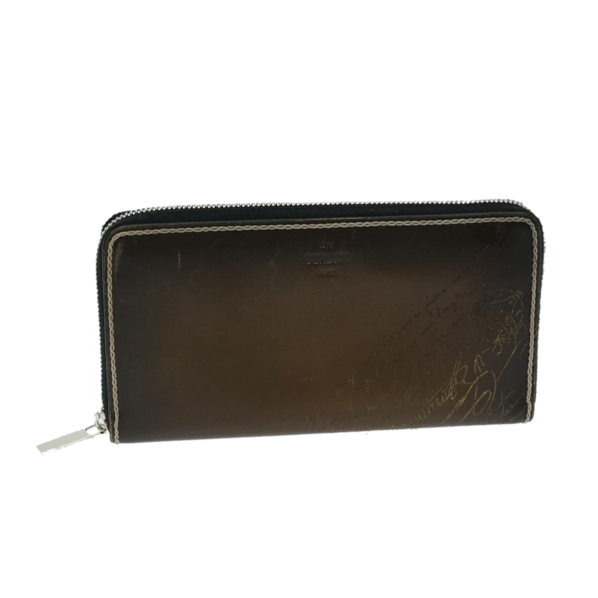 Genuine Leather Men's Zip Wallet by Alessandro - Slim RFID Blocking Bifold Wallet for Everyday Use & Travel