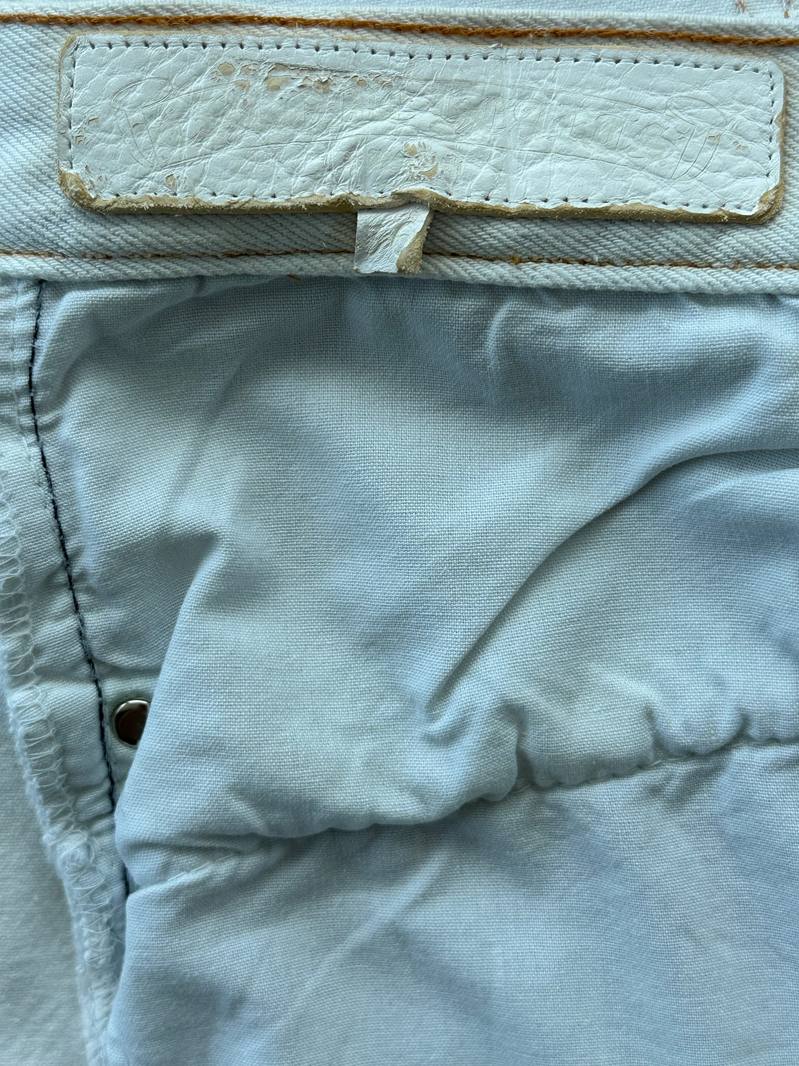 Chrome Hearts x Levi's White Mixed Patch St. Barth Exclusive Jeans - Limited Edition Designer Denim for Men & Women | Perfect for Streetwear, Luxury Fashion & Collector's Wardrobe