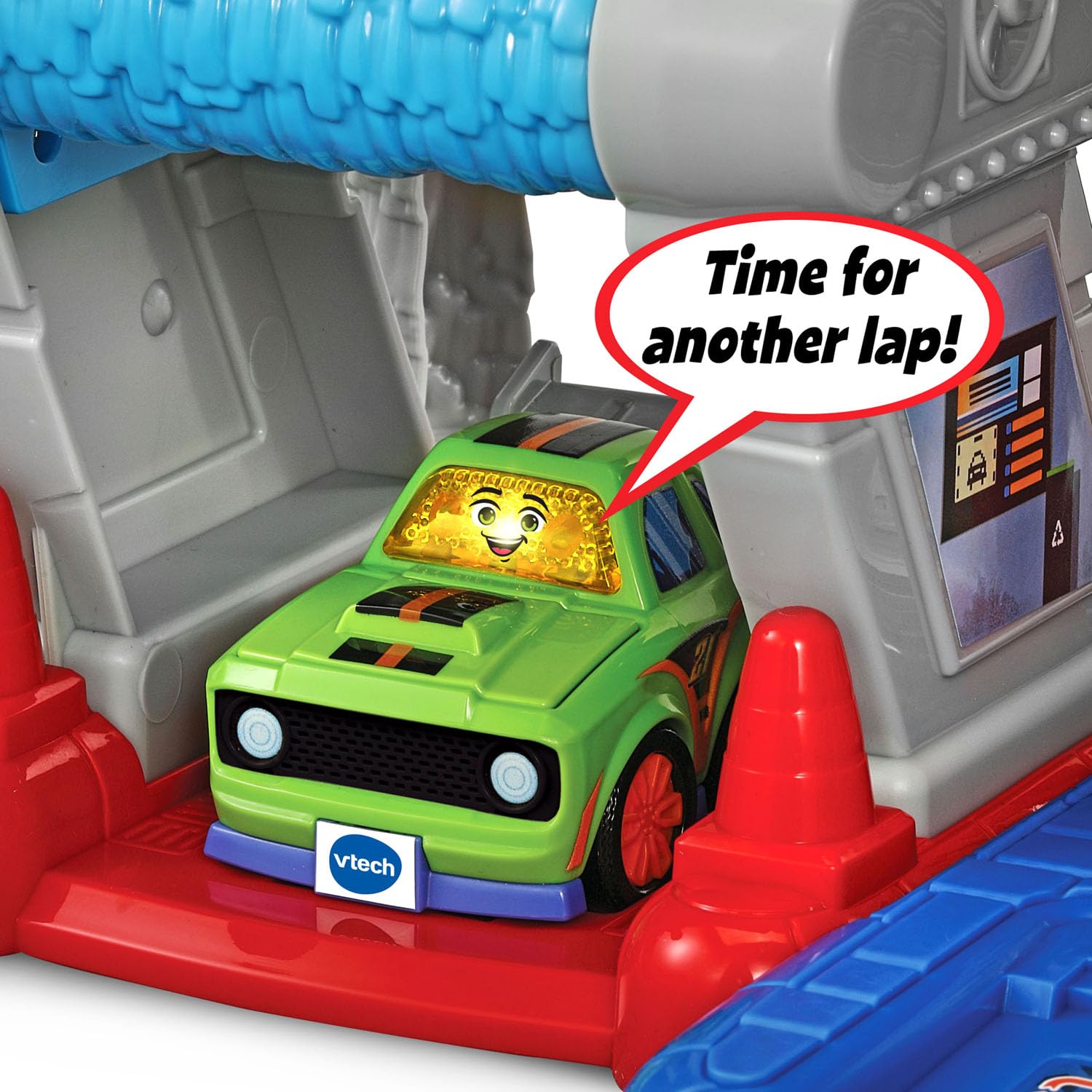 VTech Go! Go! Smart Wheels Interactive Toy Garage for Kids - Educational Playset with Lights & Sounds - Perfect for Preschool Learning & Pretend Play at Home or Daycare