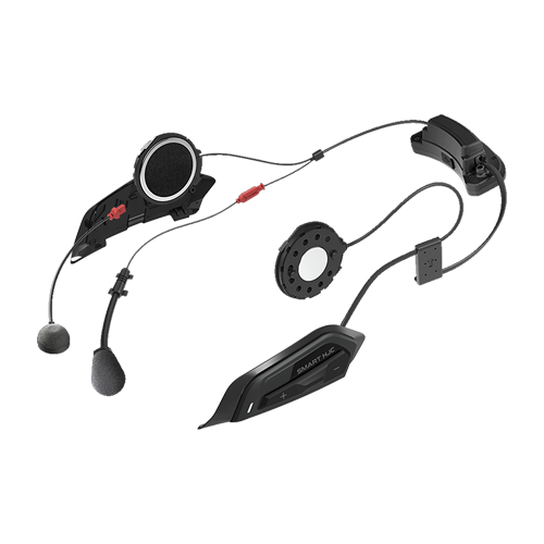 HJC Smart 50B Bluetooth Headset - Wireless Motorcycle Helmet Communication System for Riders - Perfect for Long Rides, Group Tours & Hands-Free Calls
