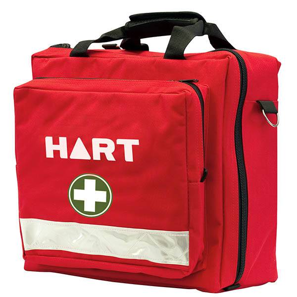 HART Sports First Aid Kit - Compact & Portable for Outdoor, Camping, Hiking, and Emergency Preparedness - Essential Medical Supplies for Injuries & Wounds