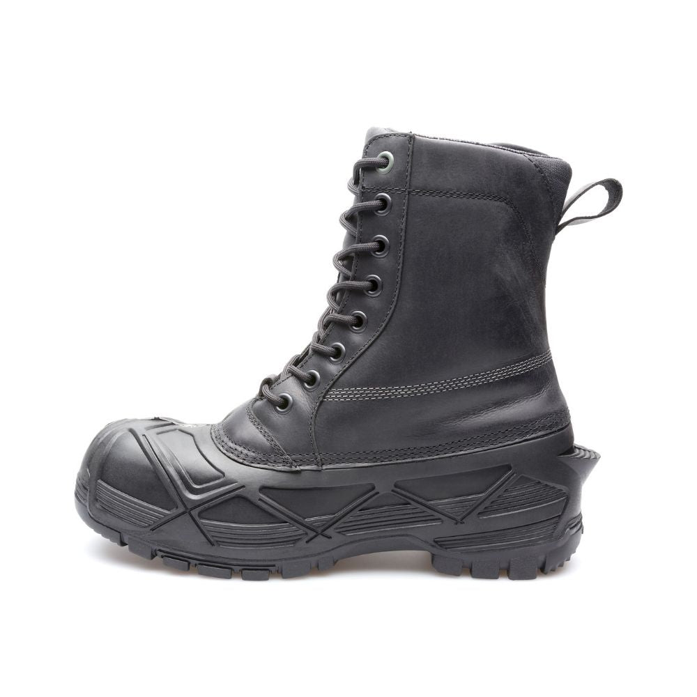 Terra Crossbeam Waterproof Winter Safety Boots for Men & Women - Composite Toe Protection, Slip Resistant, Insulated Work Boots (Black TR0A4NQUBLK) - Ideal for Construction, Warehouse & Outdoor Winter Jobs