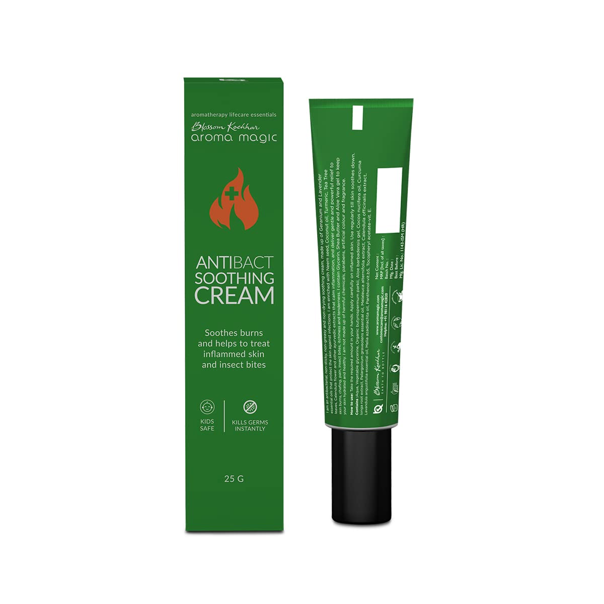 **Aroma Magic Combo: Nourishing Hand Cream (50g) + Soothing Cream (25g) for Dry, Cracked Skin, Burns & Cuts – Pack of 2 | Hydrating Skincare for Hands & Feet, Perfect for Winter Care & Daily Moisturizing**