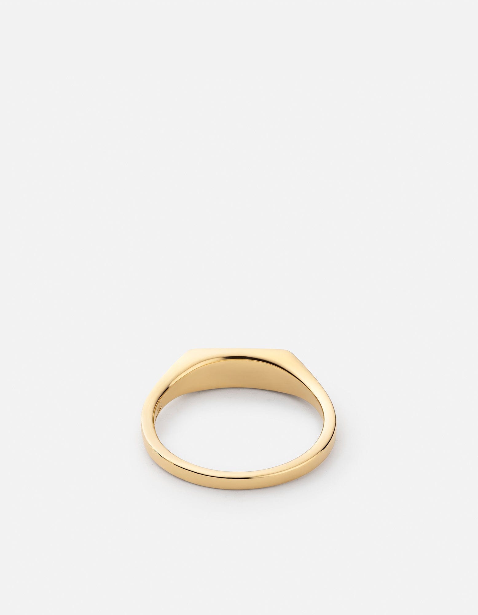 Lennox Jasper Thin Gold Vermeil Ring for Women - Elegant Stackable Minimalist Jewelry for Everyday Wear, Gift Giving & Special Occasions