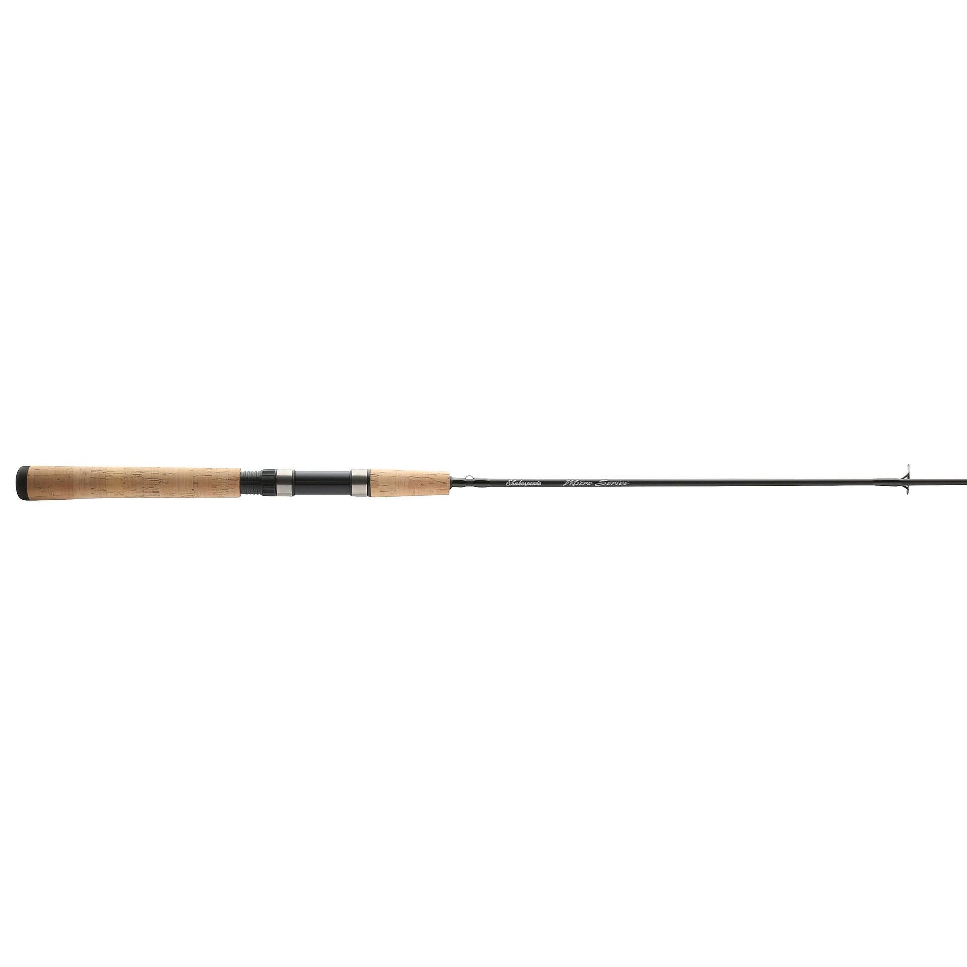 Micro Series Spinning Fishing Rod - Lightweight Graphite Freshwater & Saltwater Fishing Pole for Bass, Trout, and Walleye | Perfect for Shore Fishing, Boat Angling, and Kayak Adventures