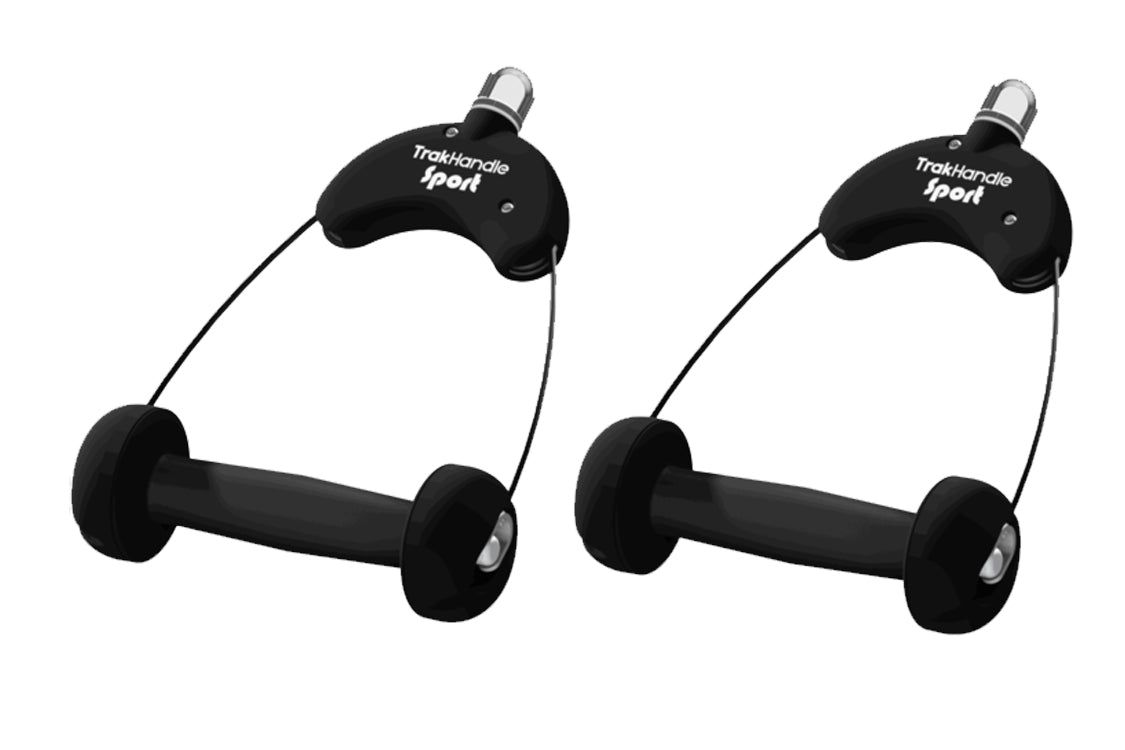 TrakHandle Sport Rotating Cable Handle - Heavy Duty Gym Equipment for Strength Training & Home Workouts - Perfect for Cable Machines, CrossFit & Functional Fitness Training