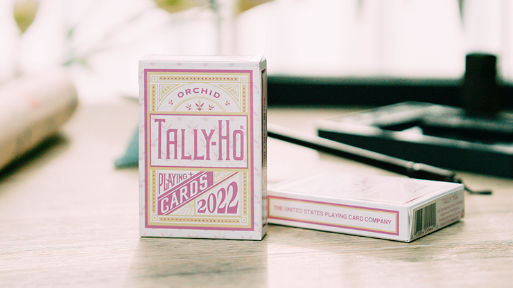 Tally Ho Orchid Playing Cards - Premium Quality Poker Cards for Magic Tricks, Cardistry & Card Games - Perfect for Professional Magicians & Card Enthusiasts