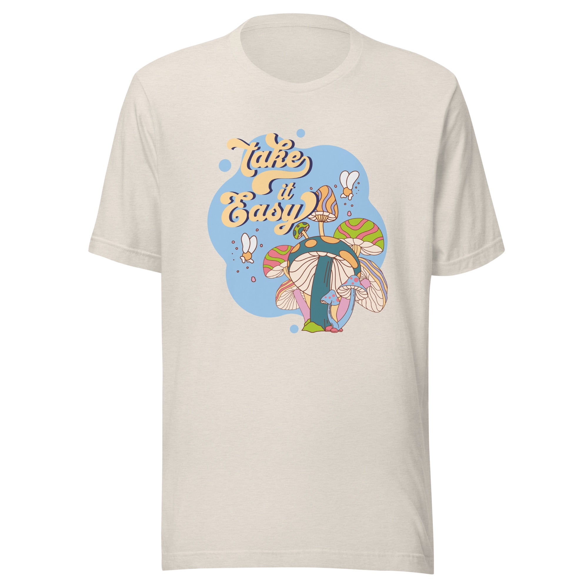 Take It Easy Unisex T-Shirt - Soft Cotton Comfort Fit Tee for Men & Women - Perfect for Casual Wear, Outings, and Everyday Comfort