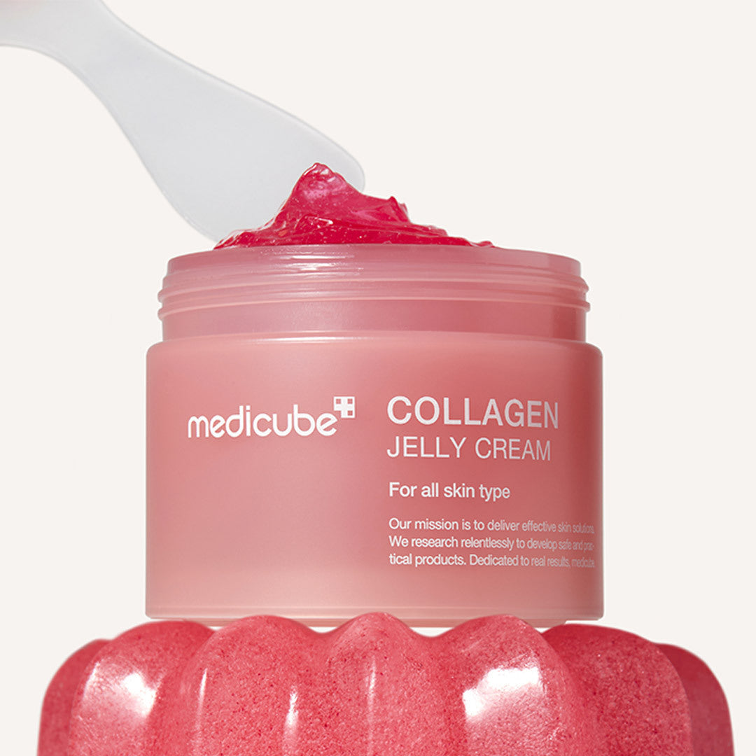 Medicube Collagen Jelly Cream 110ml - Hydrating Anti-Aging Face Moisturizer for Dry Skin | Perfect for Night Routine & Daily Skincare