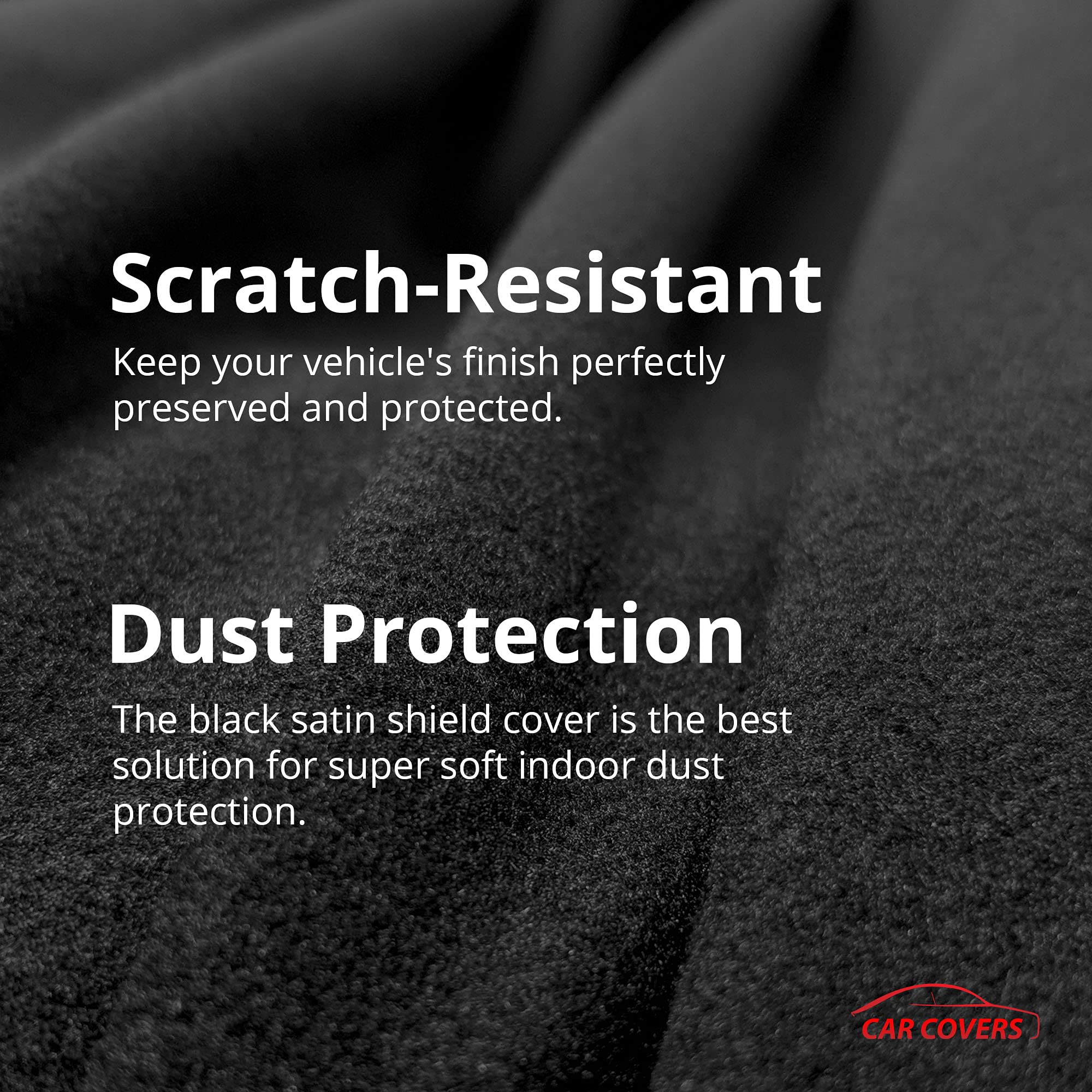 Scratch-Resistant Indoor SUV Car Cover for Suzuki Sidekick 1990-1998 | Black Satin Ultra Soft Material with Warranty | Perfect for Garage Storage & Vehicle Protection