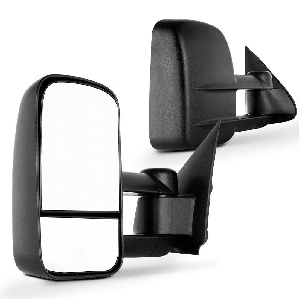 SCITOO Power-Adjustable Towing Mirrors for Ford F150 (1997-2003) - Pair of Durable Side View Mirrors for Enhanced Visibility & Safety While Towing Trailers or Large Loads