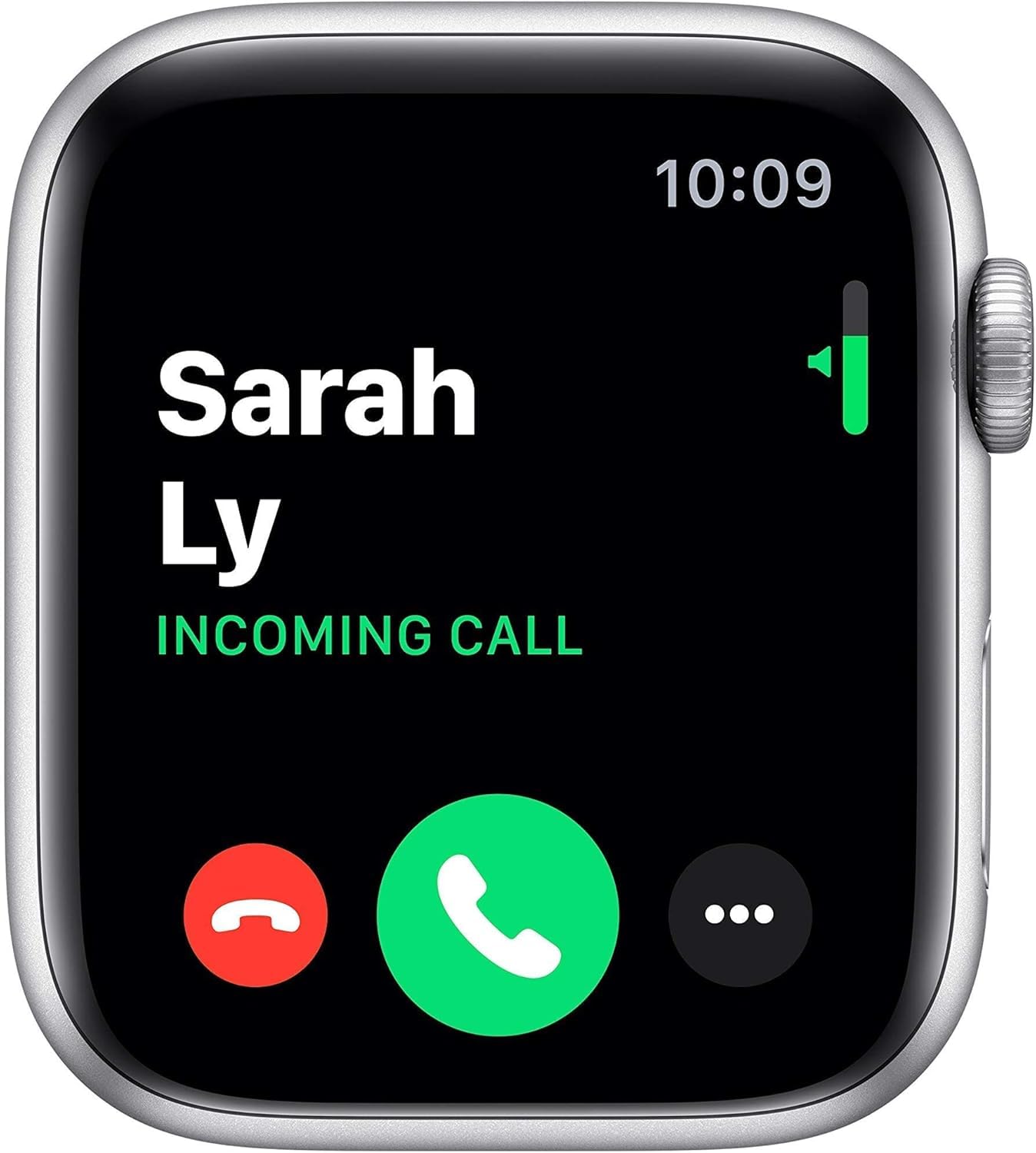 Refurbished Apple Watch Series 4 GPS + Cellular 44mm - Silver Aluminum Case with White Sport Band | Smart Fitness Tracker, Heart Rate Monitor & Waterproof Smartwatch for Running, Swimming & Daily Use