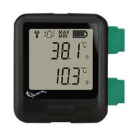 Lascar Electronics EL-WIFI-DTC Dual-Channel Thermocouple Probe Temperature Data Logger with WiFi - Wireless Temperature Monitoring for Food Storage, Laboratories & Industrial Use