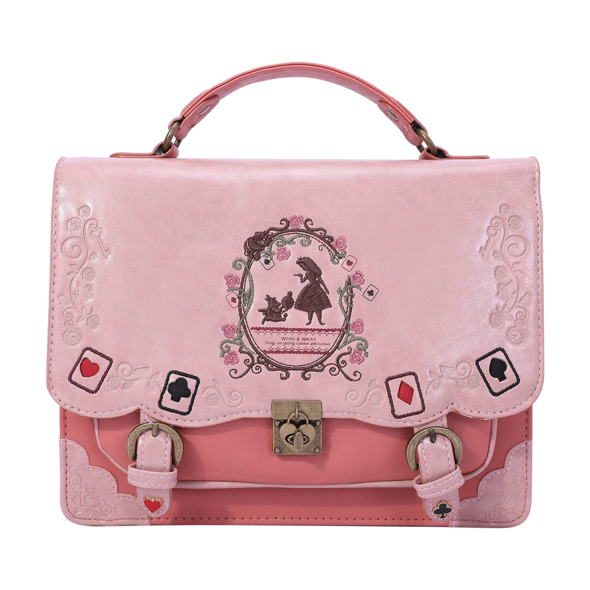 Vintage Women's Messenger Bag - HYID Cute Crossbody Shoulder Purse Satchel Handbag for Daily Use, Work, Travel & Shopping