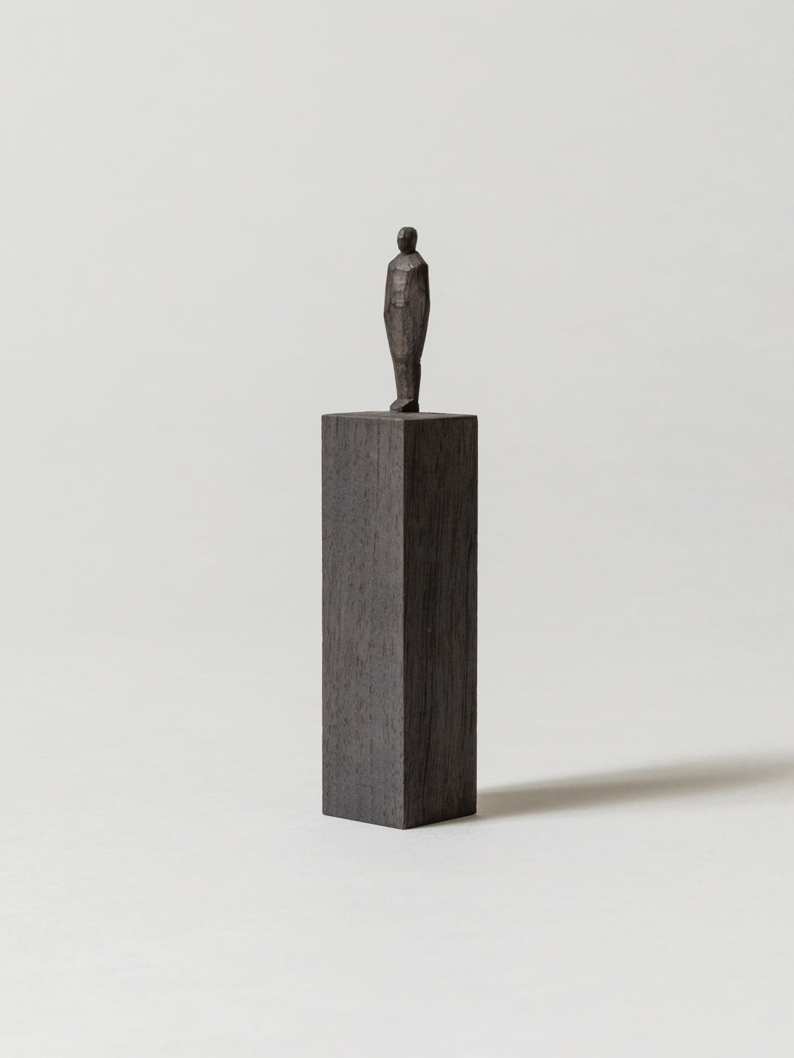 Handcrafted Wooden Statuette - Premium Stained Wood Art Decor for Home & Office | Unique Gift Idea for Holidays & Special Occasions