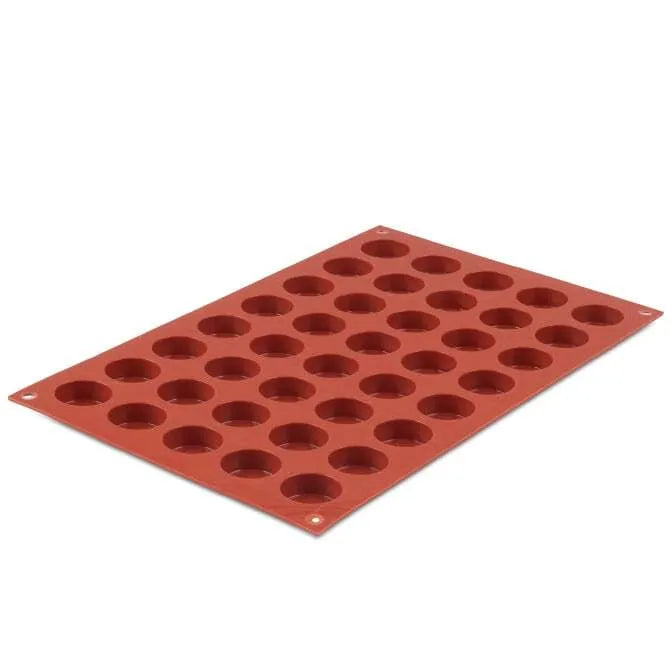 40-Cavity Round Pastille Silicone Candy Mold for Chocolate, Gummies & DIY Treats - Perfect for Baking, Candy Making & Party Decorations