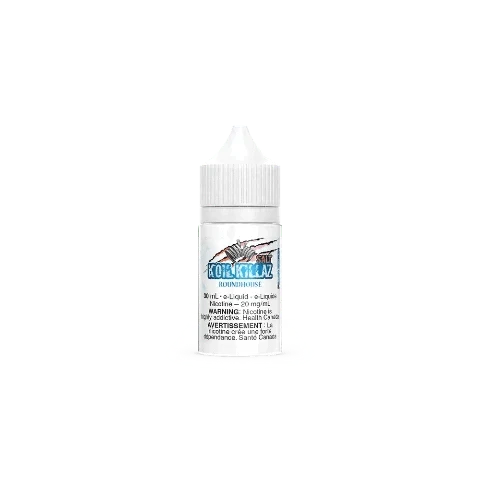 Roundhouse Nic Salts Polar Edition - Koil Killaz Salt 30mL E-Liquid for Vape Pens | Refreshing Menthol Flavor | Perfect for All-Day Vaping & On-The-Go Use (Alberta)