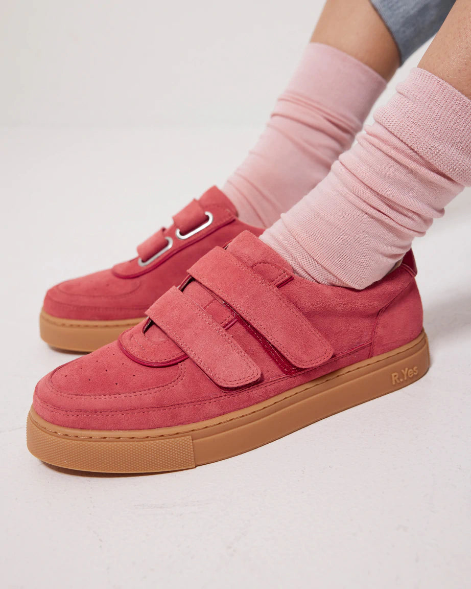 Journey 4.0 Velcro Sneakers for Men & Women | Punch Suede Lightweight Walking Shoes | Perfect for Running, Gym Workouts & Casual Wear