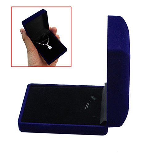 Elegant Velvet Jewelry Box - Earring Necklace Bracelet Organizer & Display Case for Women | Perfect for Travel, Gift Giving & Home Storage