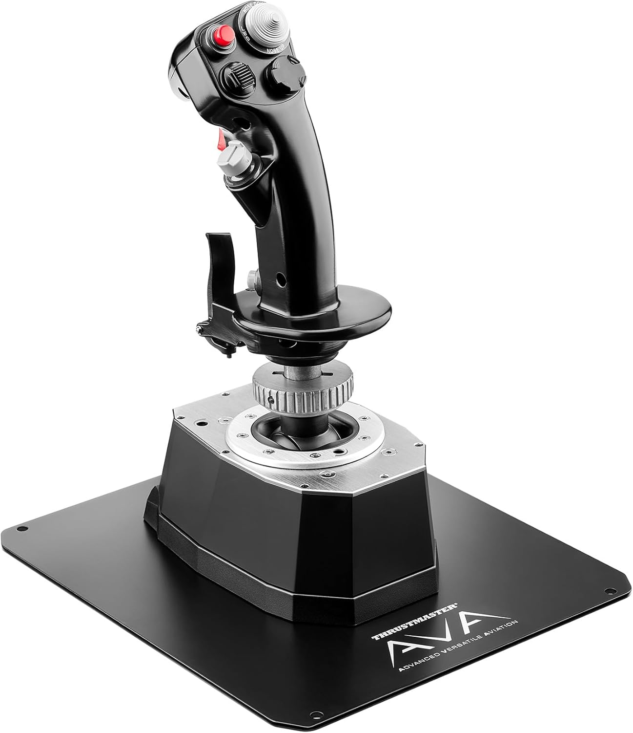 Thrustmaster AVA Base - Modular Flight Simulation Joystick for PC & PS4 | Realistic Flight Controls for Flight Simulator Games | Perfect for Aviation Enthusiasts & Professional Pilots