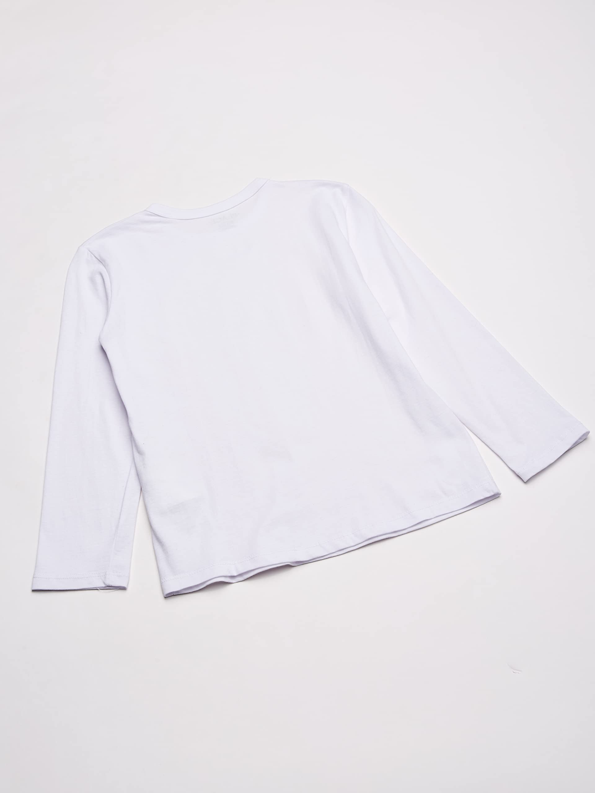 The Children's Place Boys Basic Long Sleeve Tee Shirt - Soft Cotton Comfort Fit Casual Top for Kids - Perfect for School, Playdates & Everyday Wear