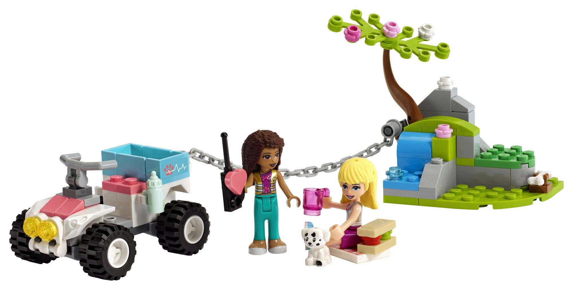 LEGO Friends Vet Clinic Rescue Buggy 41442 Building Kit - 100-Piece Veterinary Toy Set for Kids Ages 6+ with First-Aid Accessories | STEM Learning Toy, Birthday Gift for Animal Lovers | Pretend Play Vet Clinic & Emergency Rescue Scenarios