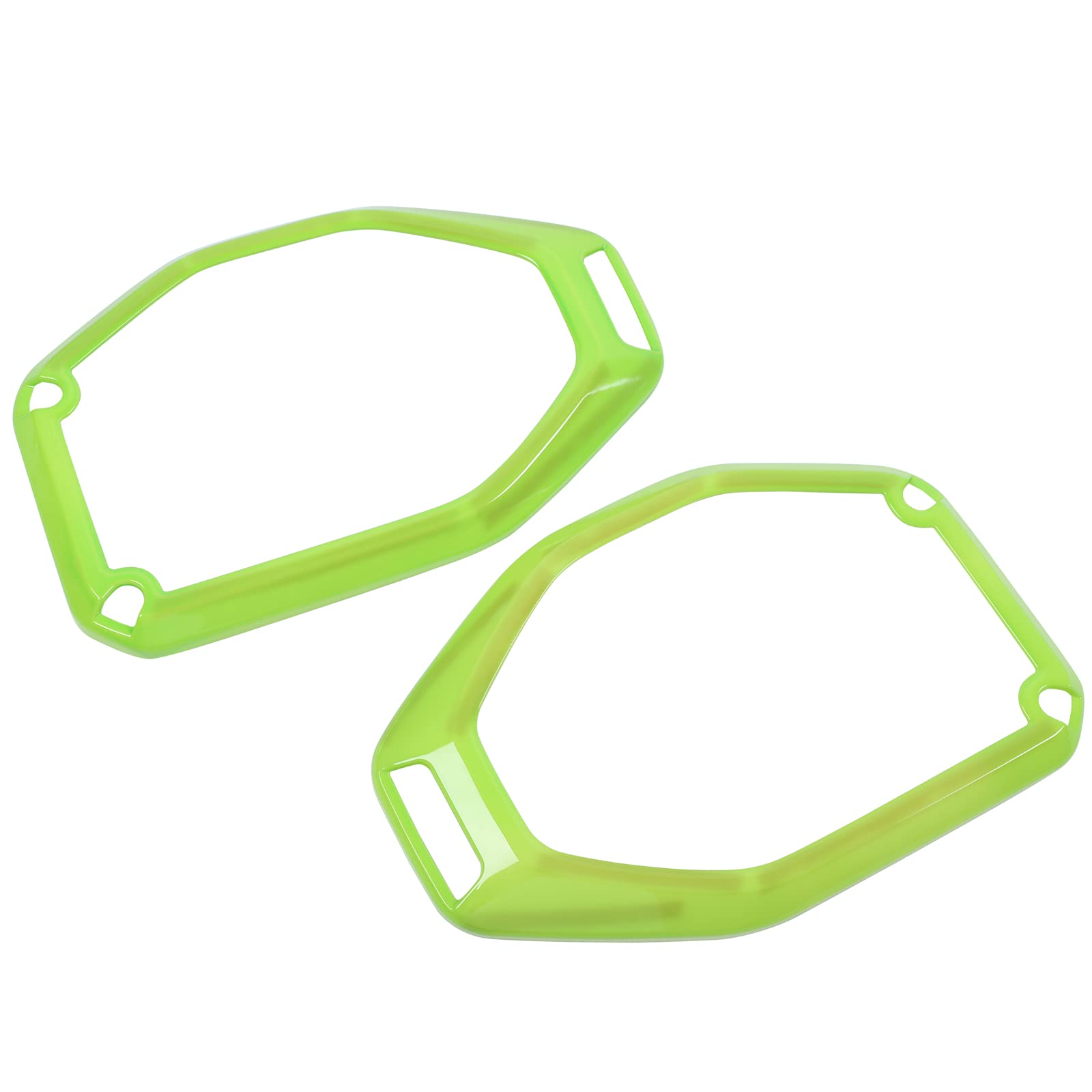 JeCar Green Speaker Frame Trim Cover for 2018-2023 Jeep Wrangler JL JLU & Gladiator JT - Interior Accessories Upgrade for Enhanced Sound & Style - Perfect for Off-Road Adventures & Daily Commutes