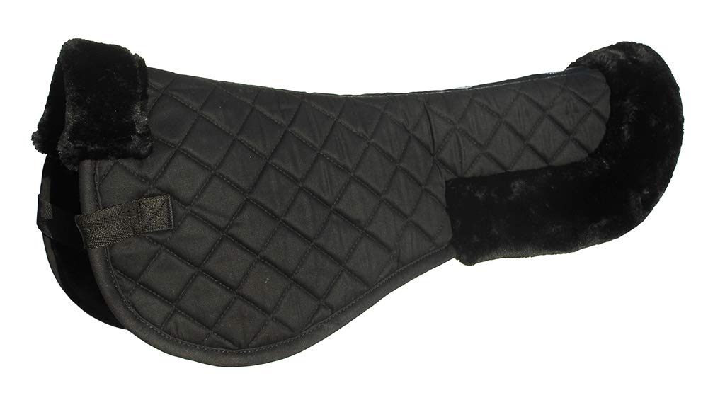 Half Pad for Horses - Comfortable & Durable Saddle Pad for Riding, Training & Show - Perfect for English & Western Equestrian Sports