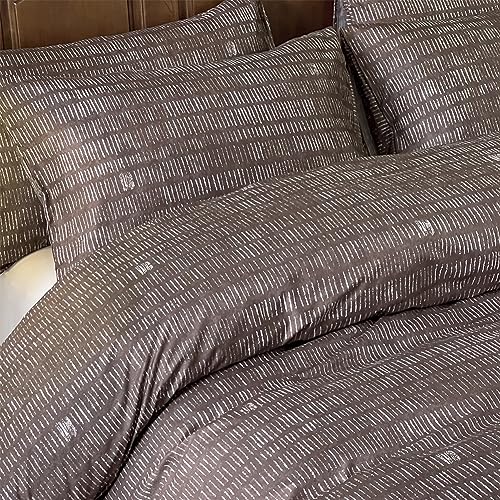 Mocha Brown Striped