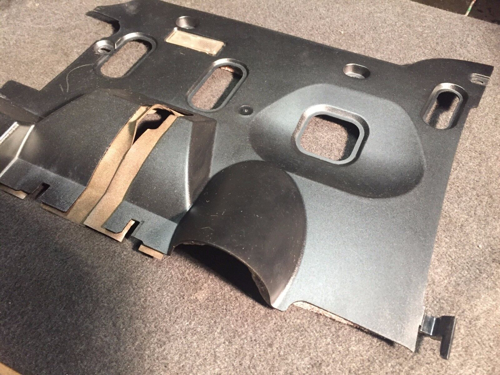 2002-2005 BMW 745i E65 Front Left Driver Side Underdash Cover Panel Trim OEM Replacement Part - Perfect for Interior Repair & Restoration Projects