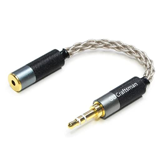 Premium GUCraftsman Audio Adapter - 2.5mm to 4.4mm & 3.5mm to 2.5mm/4.4mm Balanced Connector - Perfect for Headphones, Hi-Fi Systems, and Professional Audio Equipment