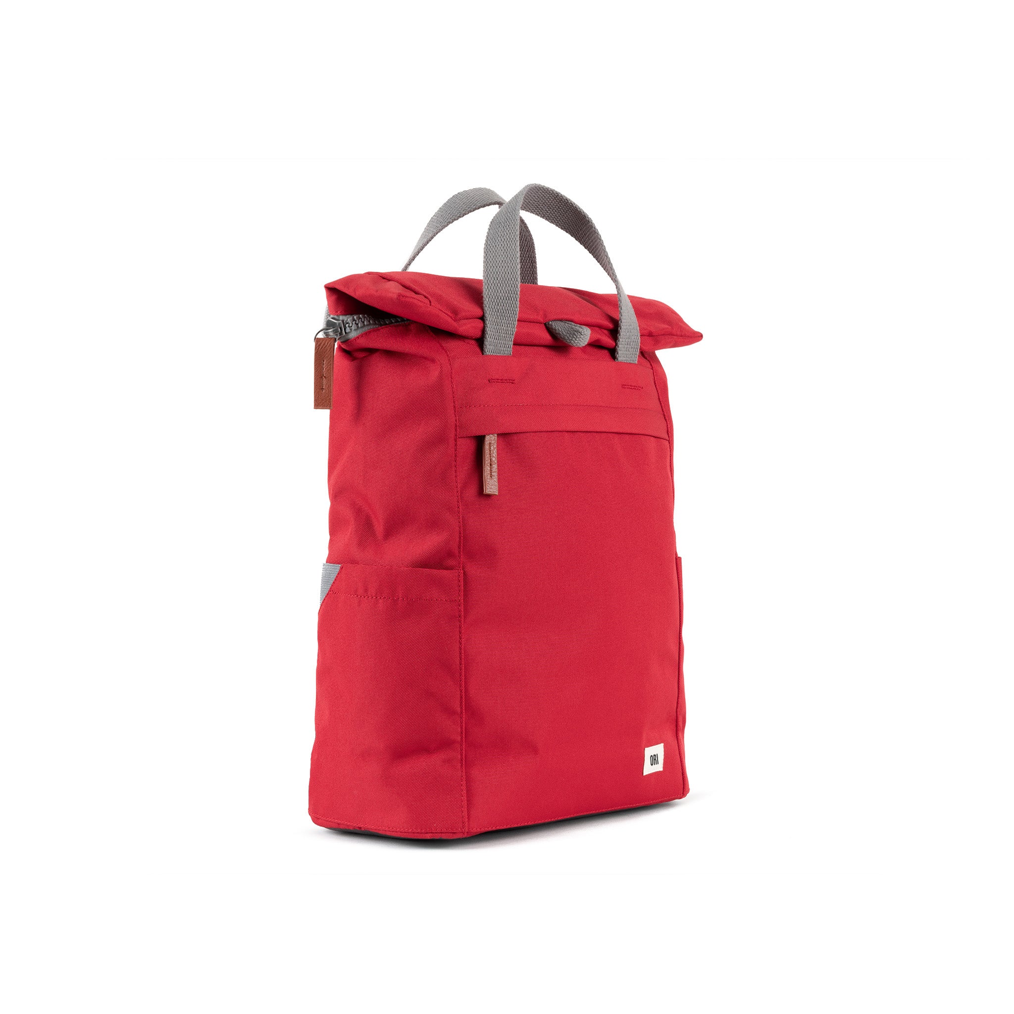 Finchley A Mars Red Recycled Canvas Tote Bag - Eco-Friendly & Stylish for Work, Travel, and Shopping