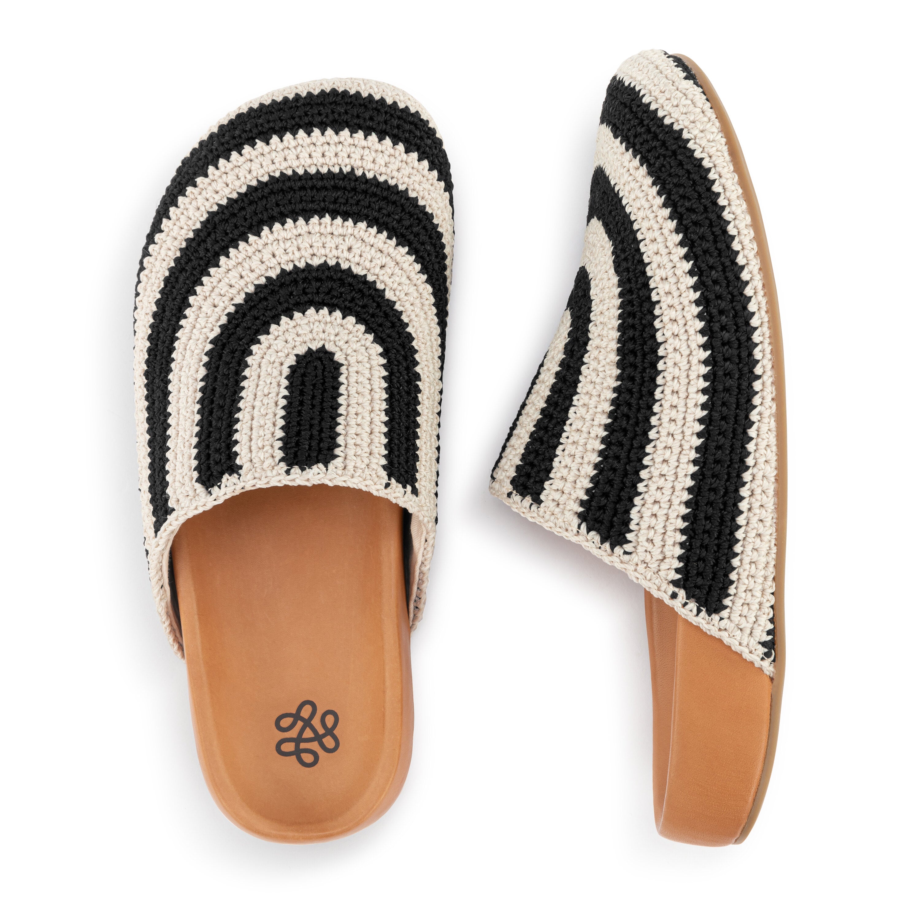Bolinas Crochet Clogs for Women - Comfortable Handmade Summer Slide Sandals with Arch Support - Perfect for Beach, Pool, and Casual Outings