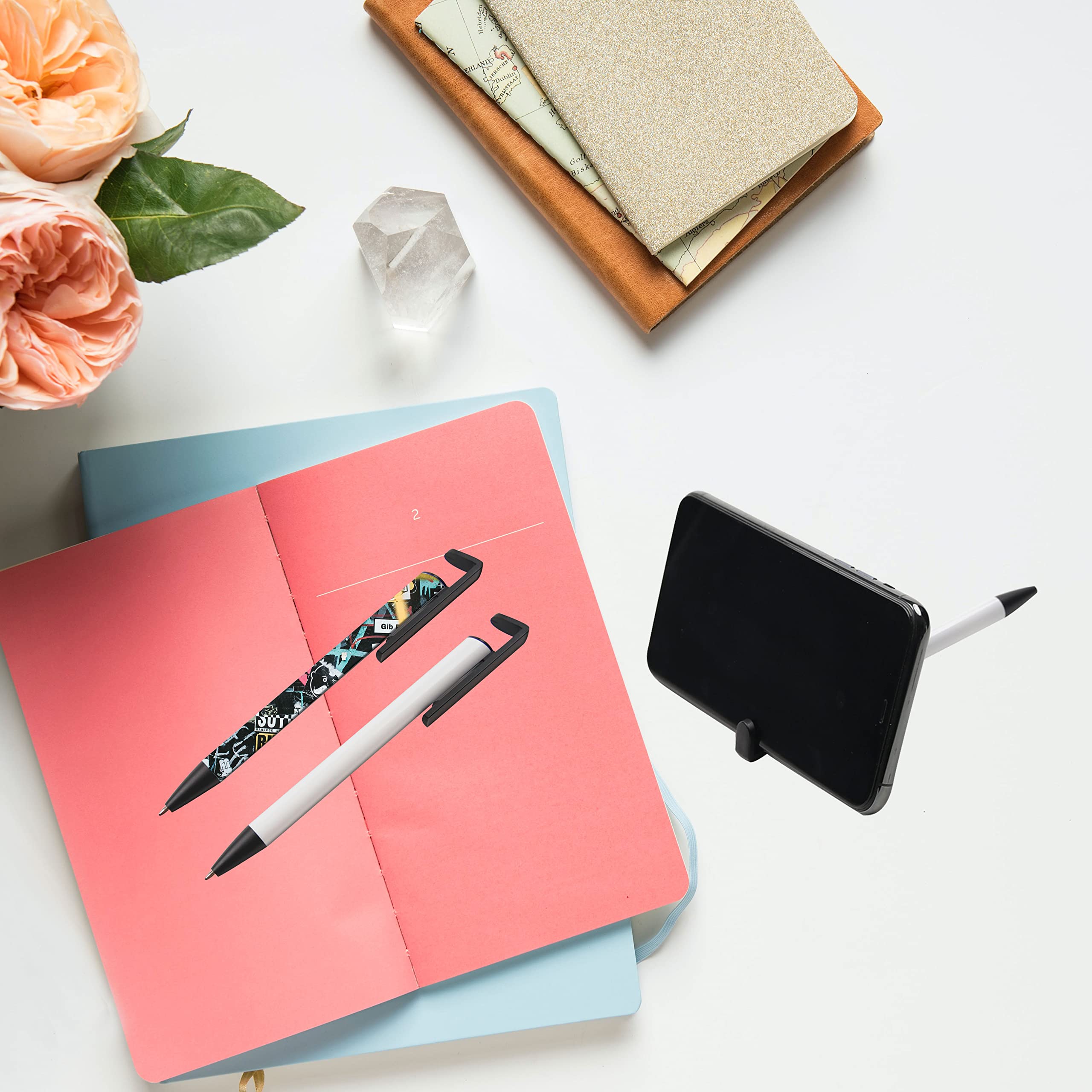 Custom Sublimation Pens - 30 Pack White Aluminum Ballpoint Pens with Shrink Wrap & Clip for DIY Printing | Perfect for School, Office & Craft Projects | Personalized Stationery Supplies for Gifts & Promotions