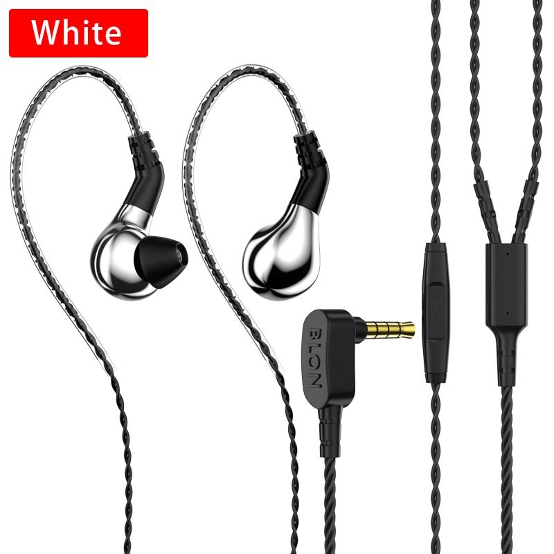 BLON BL-03 HiFi In-Ear Monitors with 10mm Carbon Diaphragm Dynamic Driver - Premium Sound Quality for Audiophiles, Musicians & Travelers - Perfect for Studio Recording, Gaming & Commuting
