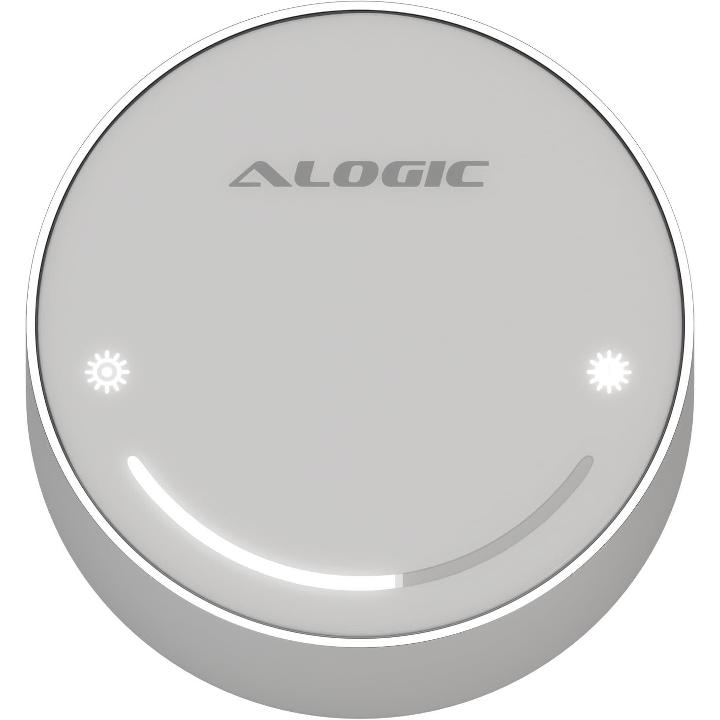 Alogic Illuminate Light Bar with 4K Autofocus Webcam (Silver) - Premium Streaming & Video Conference Lighting for Home Office, Gaming Setup & YouTube Content Creation