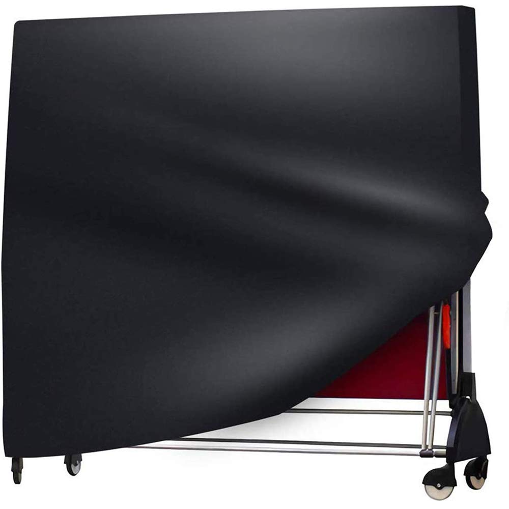 Waterproof Ping Pong Table Cover - Heavy Duty Outdoor/Indoor Patio Tennis Table Protector for Foldable Tables | Rainproof, UV Resistant | Perfect for Backyard, Garage, or Club Use