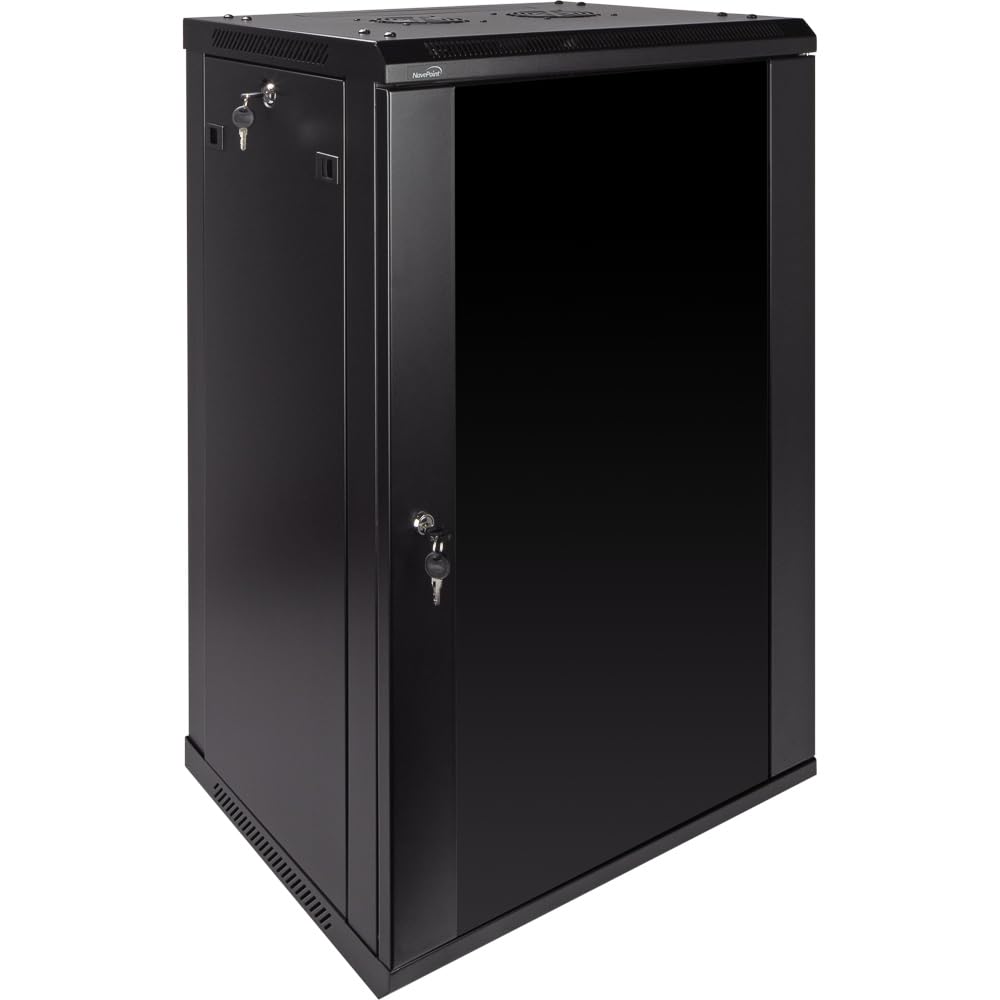 NavePoint 18U Server Rack Enclosure - 17.7