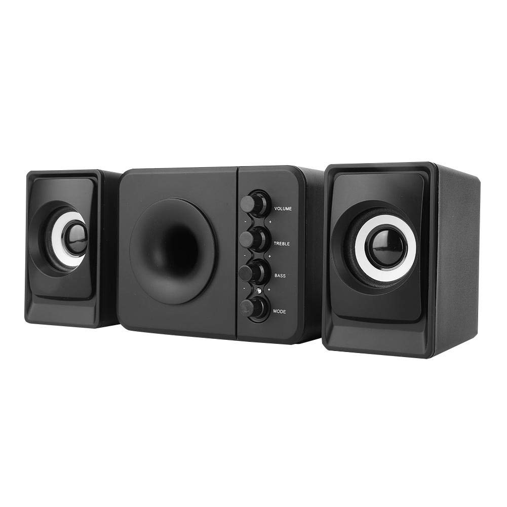 Vbestlife 3 Inch Rear Bass Horn Speaker - High Compatibility Portable Music Player with USB 2.1 for PC, Computer & Home Use | Perfect for Gaming, Movies & Party Sound Systems