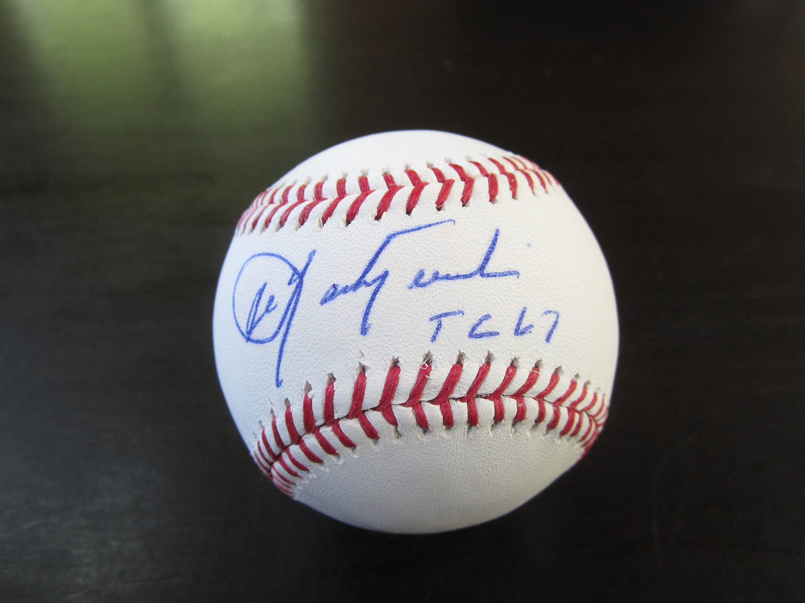 Carl Yastrzemski Autographed Baseball - 1967 Boston Red Sox Signed Memorabilia - Perfect for Collectors, Fans, and Sports Memorabilia Displays