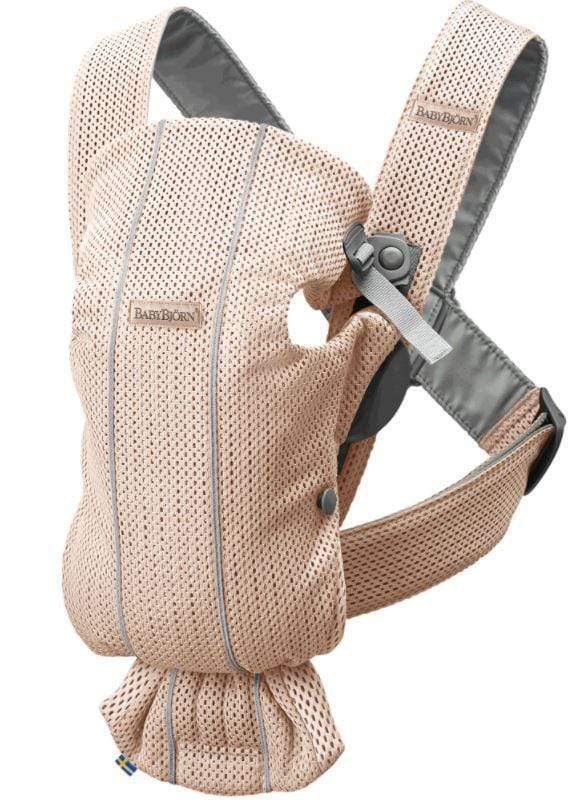 BabyBjorn Baby Carrier Mini 3D Mesh - Lightweight & Breathable Infant Carrier for Newborns to Toddlers - Perfect for Travel, Hiking & Everyday Use